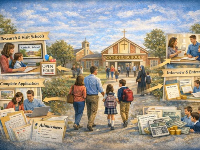 How Catholic School Admissions Work in the USA (A Simple Guide for Parents)